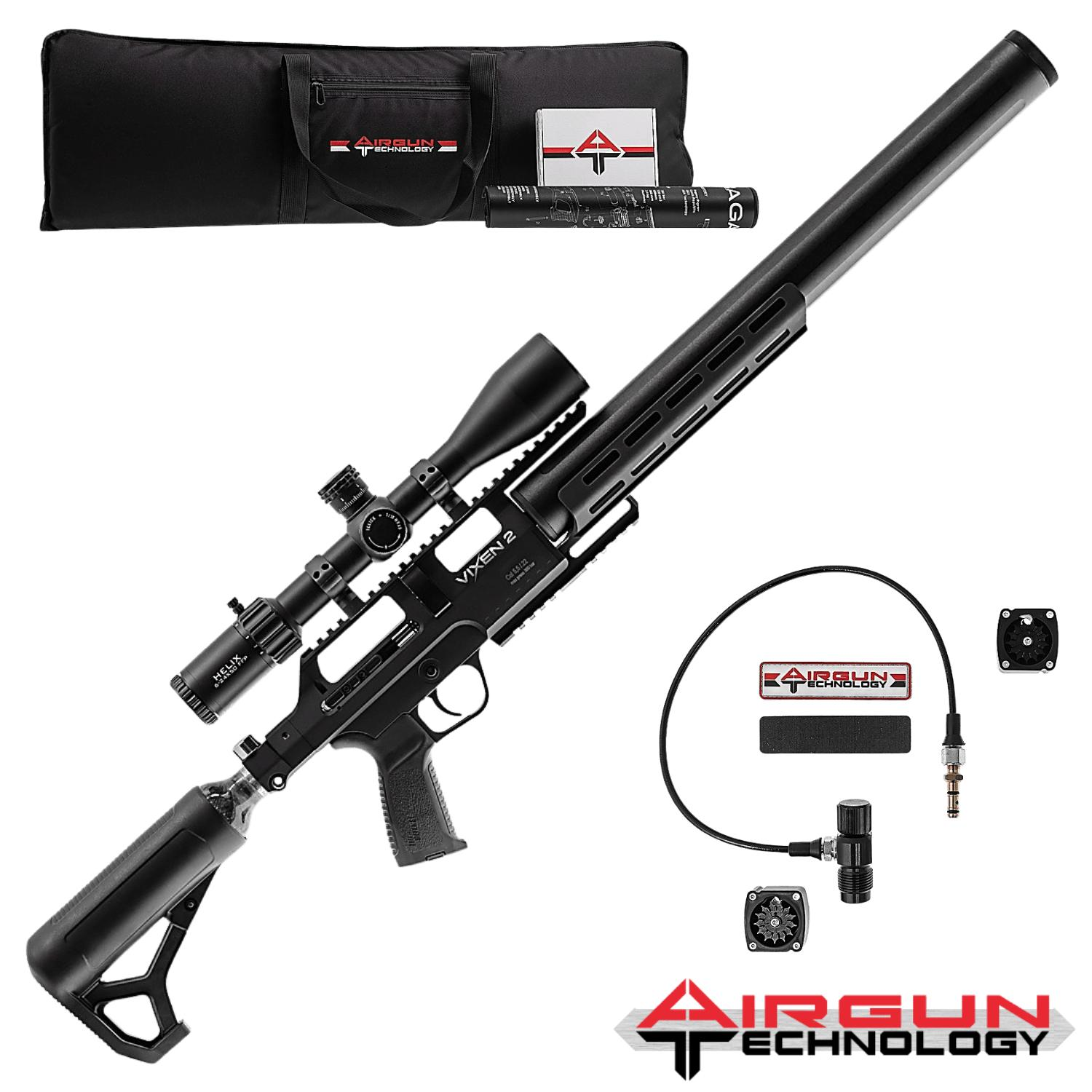 AGN VIXEN2 LONG 5.5mm (.22cal) PCP HAVALI TUFEK Airgun Technology