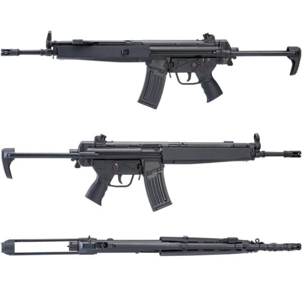 LCT LK-33 A3 Full Metal Airsoft AEG Tüfek – 300 BB – Ayarlanabilir Dipçik