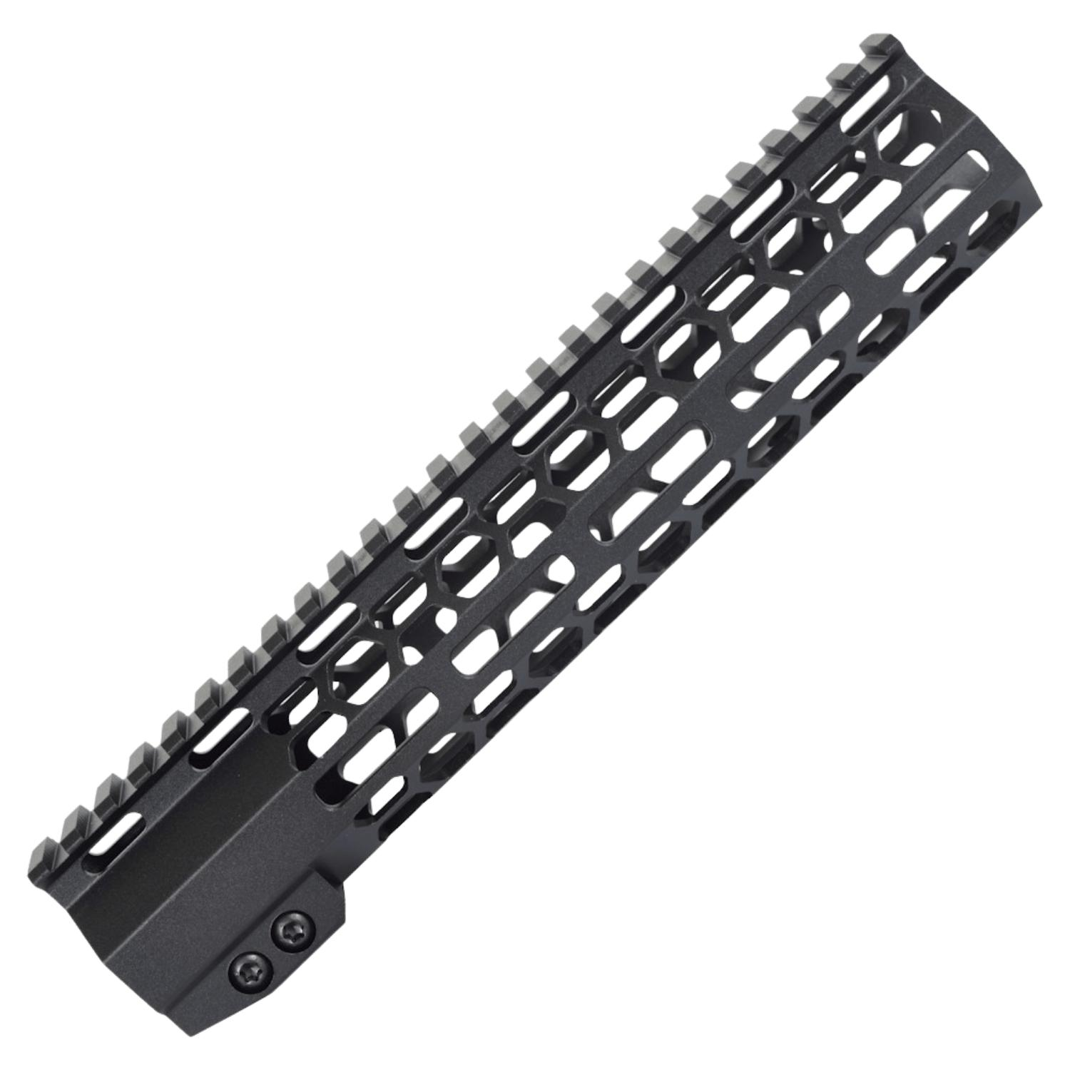 JS TACTICAL 10'' M4 M-lok El Kundağı Skeletonized Free-float Handguard Siyah JS-HC10