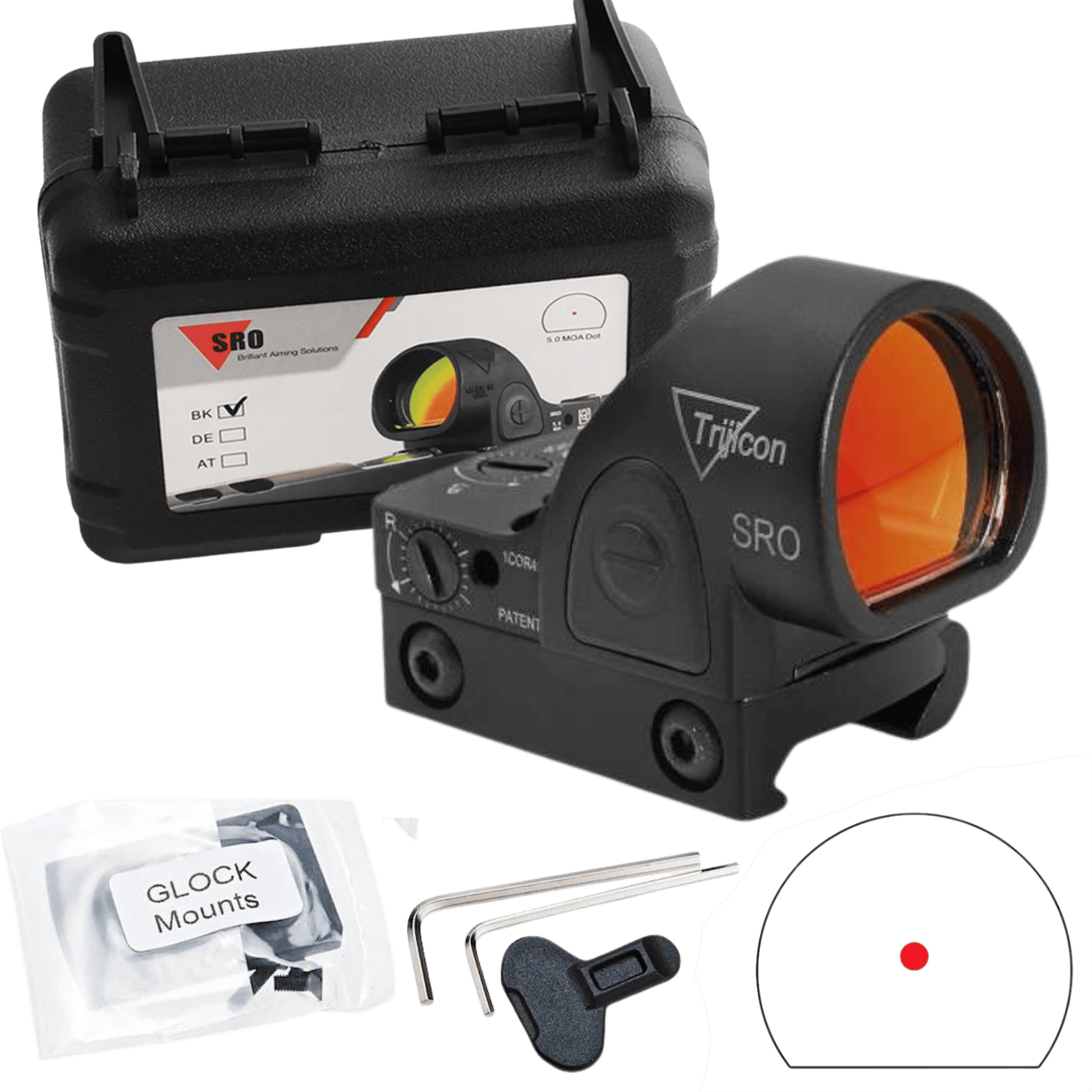 SOTAC SRO M-11 Red Dot Nişangah Siyah & RMR Plate SOTAC-SRO-BK