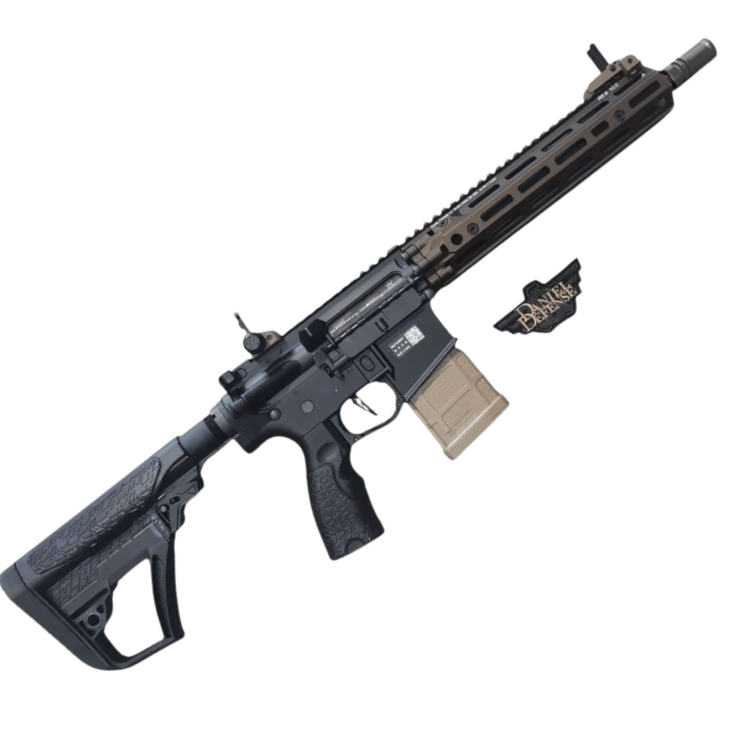 BOLT DANIEL DEFENSE DD4 RIS3 TAN RENGI AEG Airsoft B.R.S.S. Tepmeli Tüfek
