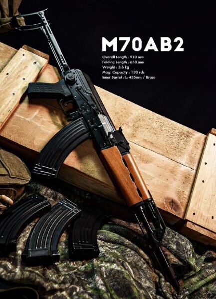 LCT M70AB2 Zastava AK47 Tipi AEG Airsoft Tüfek