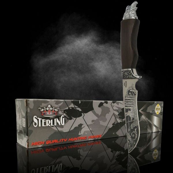 S. STERLING 29 cm Kahverengi  Avcı Bıçağı
