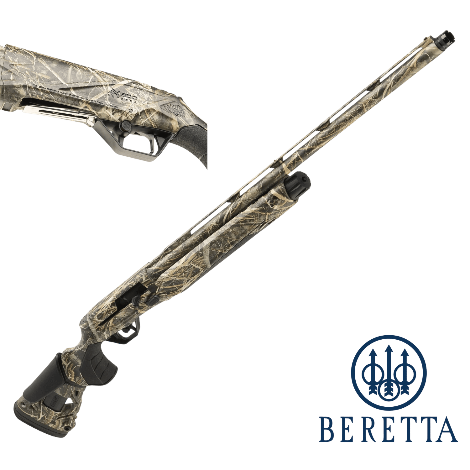 Beretta AX800 Suprema Camo MAX-7 Yarı Otomatik Av Tüfeği – 12 Kalibre