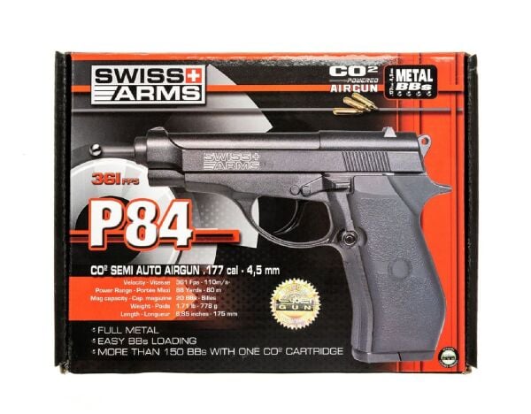 CYBERGUN Swiss Arms Beretta P84 Mt. 4.5MM Havalı Tabanca 288707
