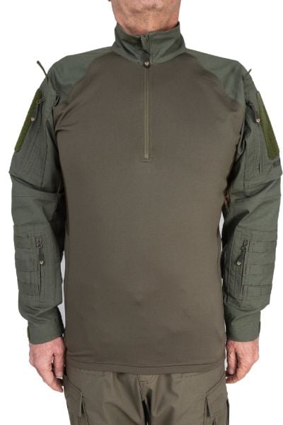 MUDEIR Operasyon URAZ T-shirt Dry touch Ripstop Uzun Kol HAKİ