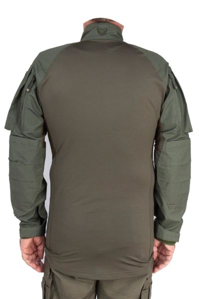 MUDEIR Operasyon URAZ T-shirt Dry touch Ripstop Uzun Kol HAKİ