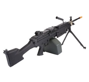 A&K FN Licensed ''Middleweight'' M249 SAW Machine Gun (MK II / Black)