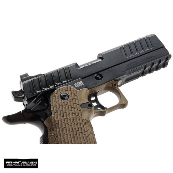ARMY ARMAMENT R603 STI STACCATO P DESERT GBB AIRSOFT Tabanca - Çöl Rengi