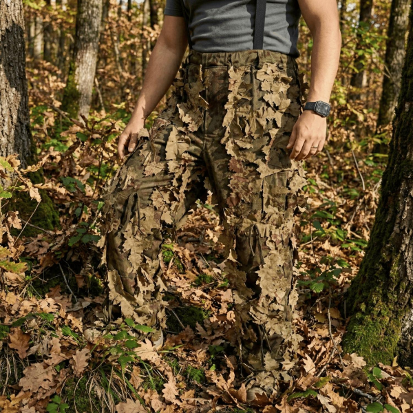 KMCS Taktik 3D Yapraklı Omuz Askılı Kamuflaj Pantolon & Eşofman - Oakland