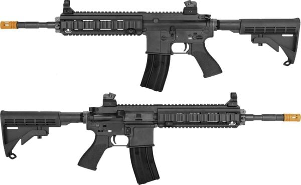 WE-TECH OPEN BOLT M4-SOL CARBİNE AİRSOFT GBB RİFLE (COLOR: BLACK)