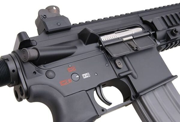 WE-TECH OPEN BOLT M4-SOL CARBİNE AİRSOFT GBB RİFLE (COLOR: BLACK)