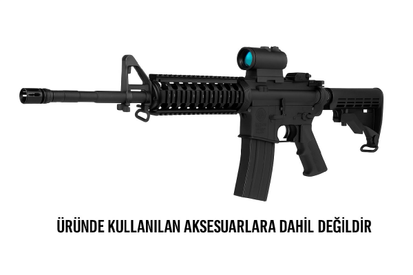 GHK Gas Blowback M4A1 14.5 inç RIS Airsoft Tüfek – Colt