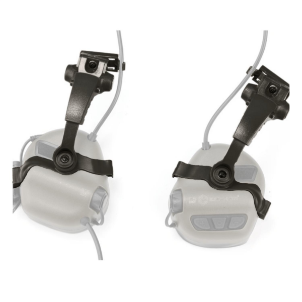 EARMOR M16A Siyah ARC KASK Adaptörü PLUS Serileri uyumlu