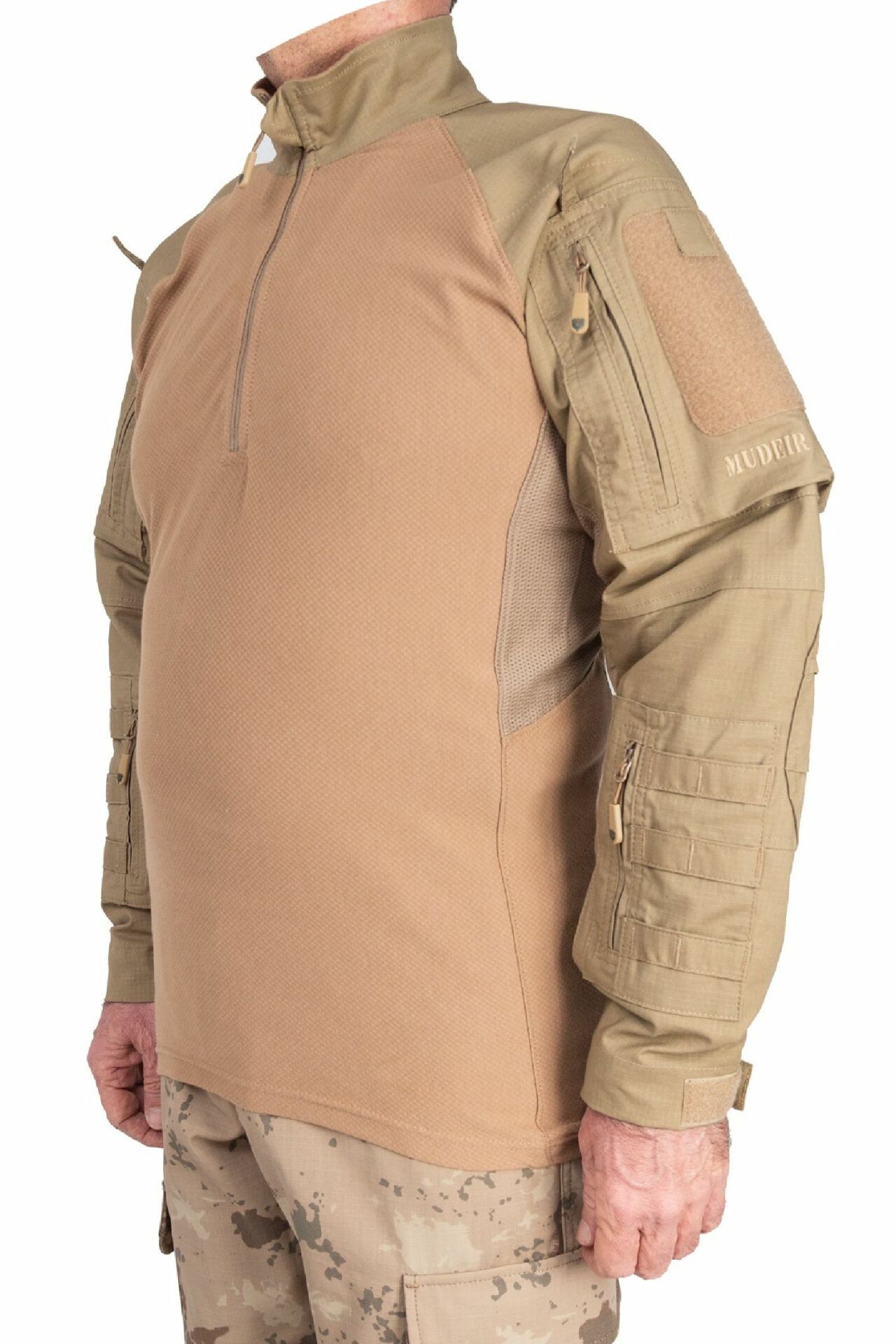 MUDEIR Operasyon URAZ T-shirt Dry touch Ripstop Uzun Kol KAYOTE BROWN MUDEIR Operasyon URAZ T-shirt Dry touch Ripstop Uzun Kol KAYOTE BROWN XL XL