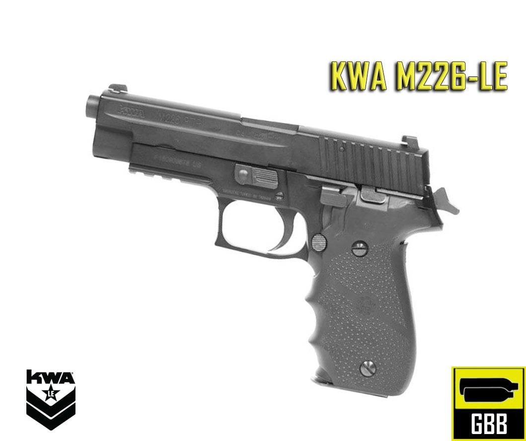 KWA M226-LE  (Law Enforcement Eğitim Tabancası Serisi) GBB AIRSOFT TABANCA