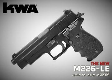 KWA M226-LE  (Law Enforcement Eğitim Tabancası Serisi) GBB AIRSOFT TABANCA