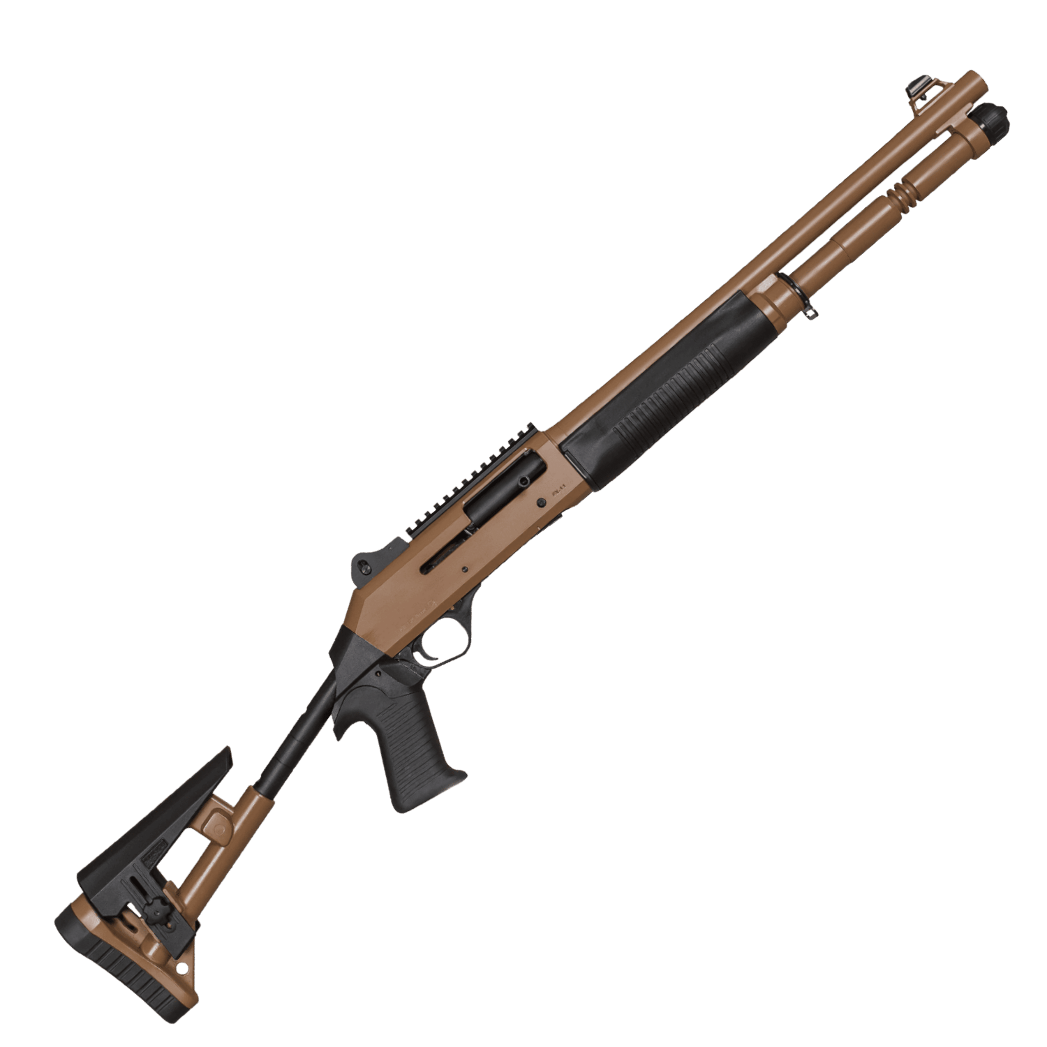 CROSSFİRE S4 12 CAL. YARI OTOMATİK YİVSİZ TÜFEK (TÜP ŞARJÖRLÜ) AL 6+1 47CM TAN