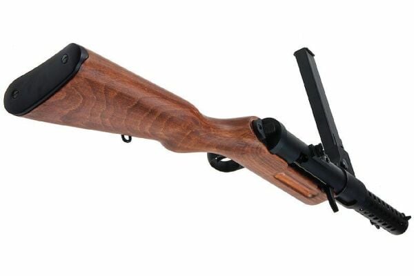 SNOW WOLF Bergmann Patentli MP-18 SMG Full Metal & Gerçek Ağaç AEG Airsoft Tüfek