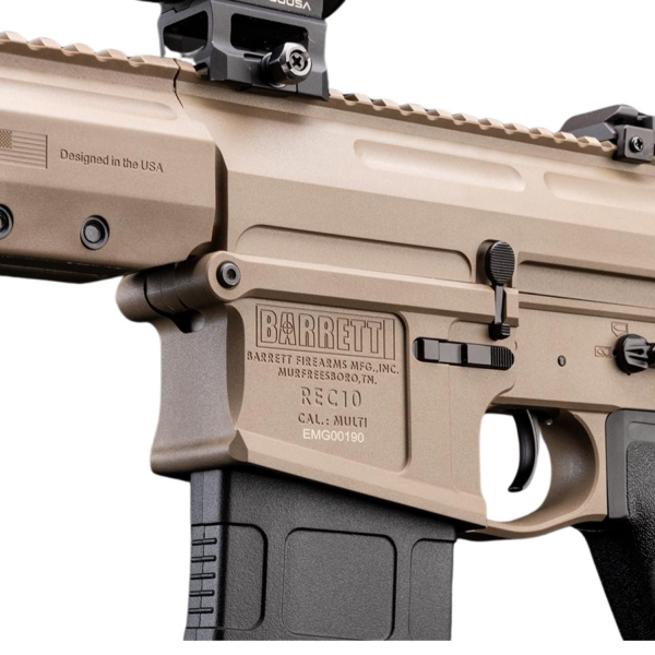 EMG Cyma Barrett REC10 11.5 inç FDE ESHOOTER MOSFET Airsoft AEG Tüfek