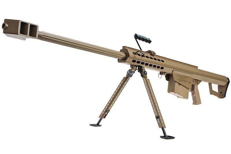 Snow Wolf BARRETT M82A1 TAN Yaylı Airsoft Tüfek Çöl Rengi