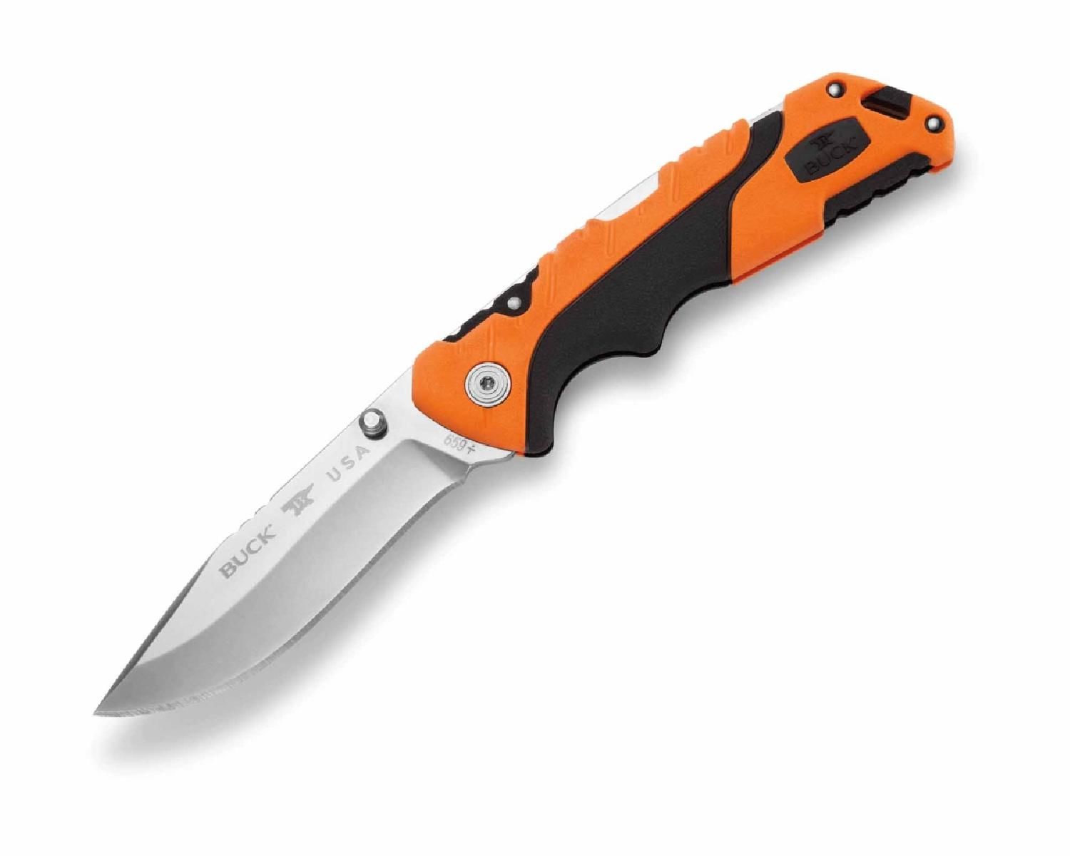 Buck 659 Folding Pursuit Çakı, Turuncu-Siyah