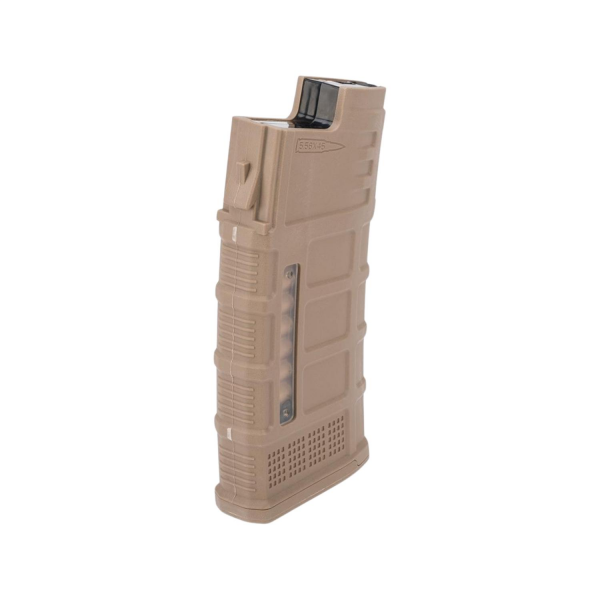 Avengers AUG Serisi Airsoft AEG Tüfek Uyumlu Polimer Şarjör - 120 BB - Tan