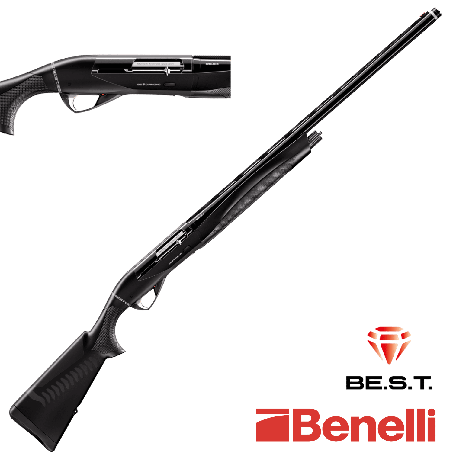 Benelli Raffaello BE Diamond BE.S.T. A.I. Plus 12/66 cm Yarı Otomatik Av Tüfeği