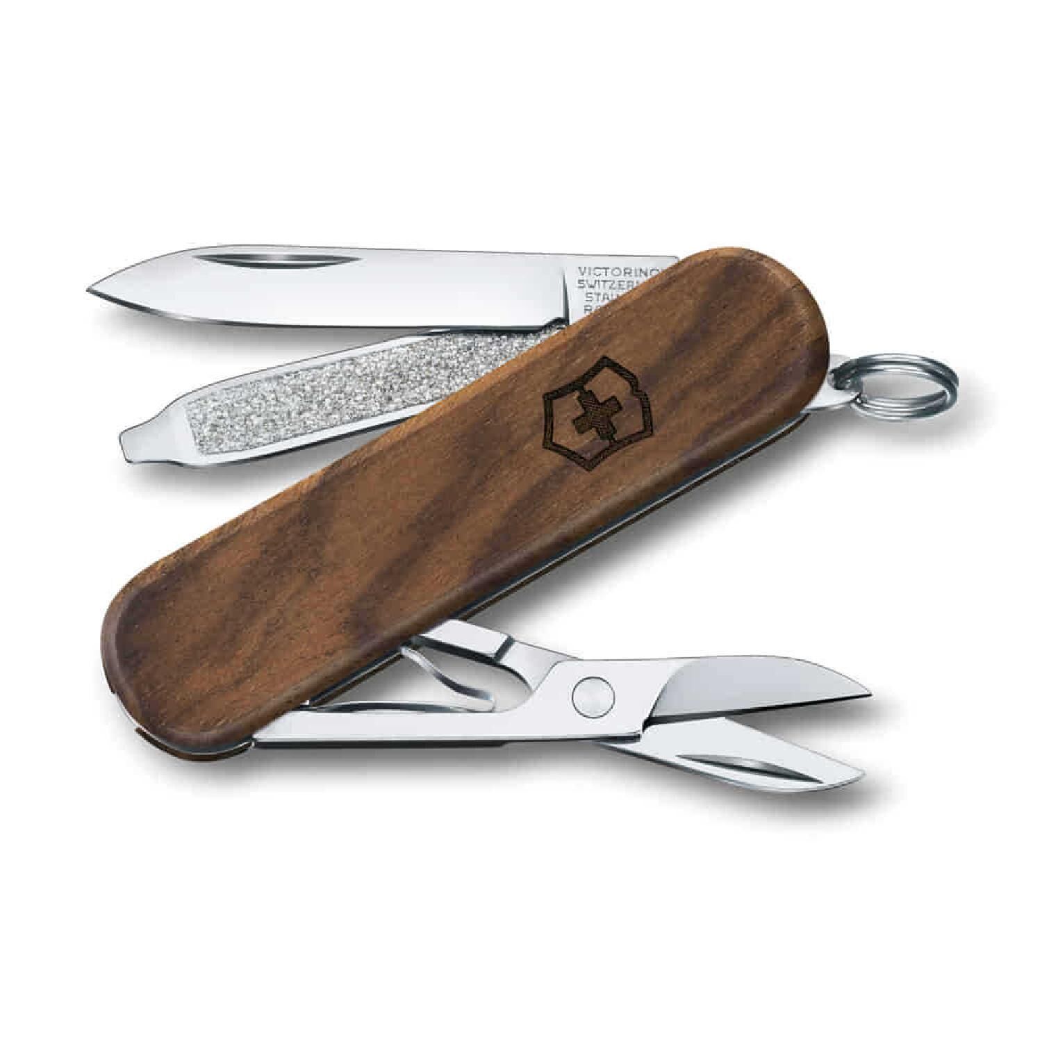 Victorinox 0.6221.63 Classic SD Wood Çakı, Ceviz Ağacı