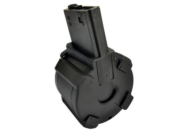 BATTLEAXE B90 1200BB AIRSOFT M4 DRUM MAGAZINE - TAMBUR SARJOR