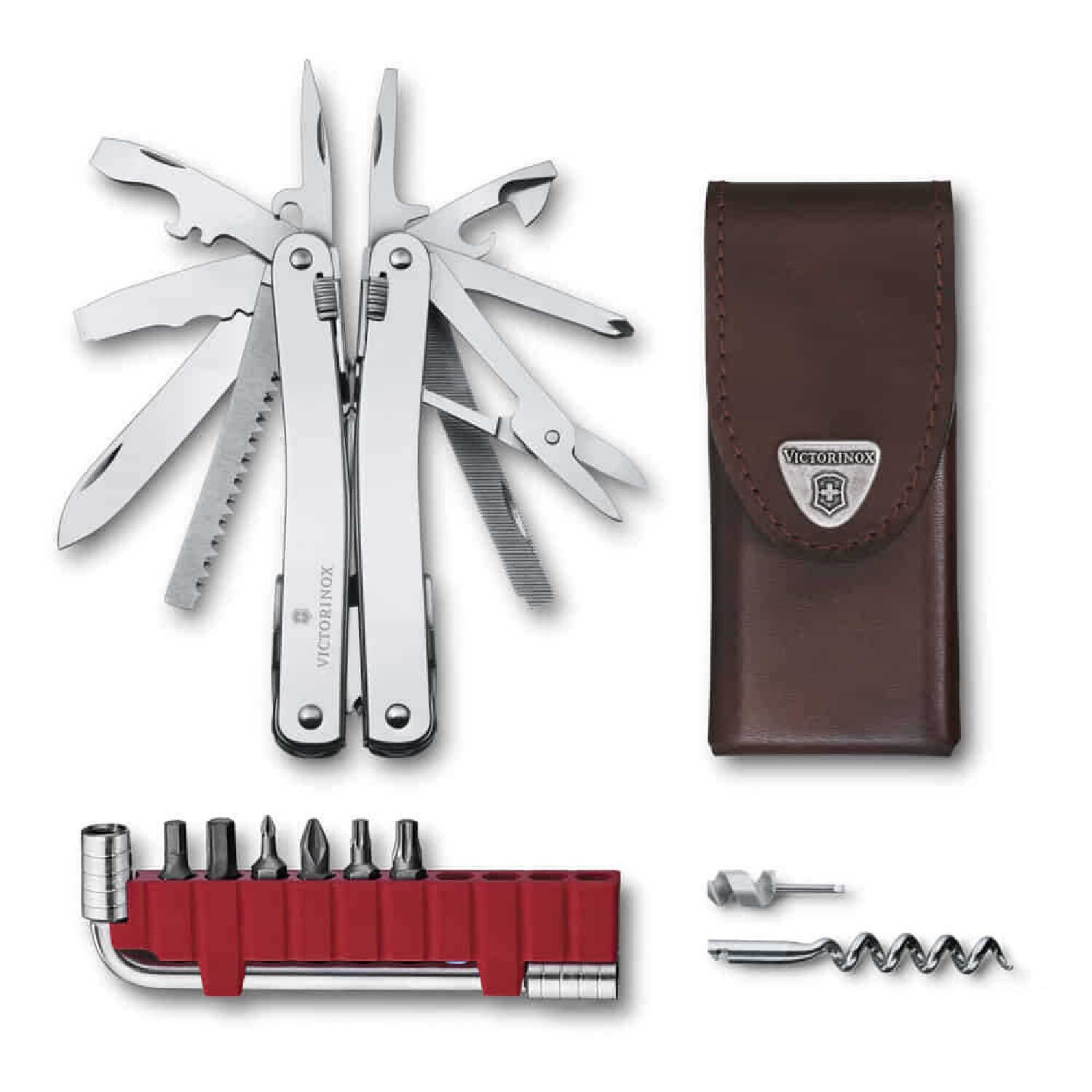 Victorinox 3.0235.L Spirit X Plus Swisstool, Deri Kılıflı