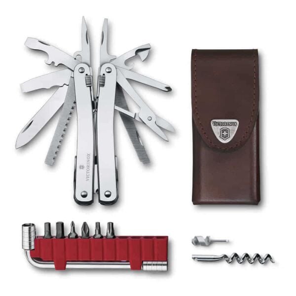Victorinox 3.0235.L Spirit X Plus Swisstool, Deri Kılıflı