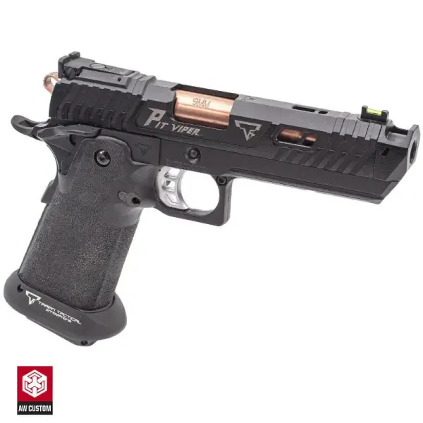 EMG Taran Tactical Innovations Lisanslı Pit Viper 2011 Hi-Capa John Wick 4 GBB Airsoft Tabanca