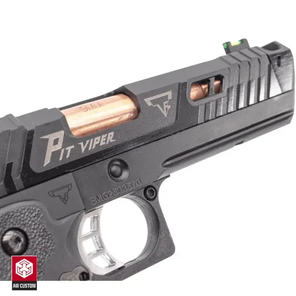 EMG Taran Tactical Innovations Lisanslı Pit Viper 2011 Hi-Capa John Wick 4 GBB Airsoft Tabanca