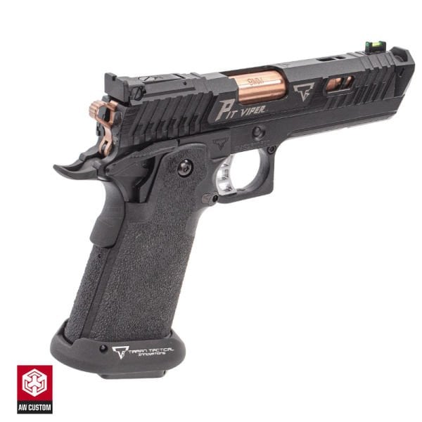 EMG TTI Lisanslı JW4 2011 Pit Viper Hi-Capa Airsoft GBB Tabanca
