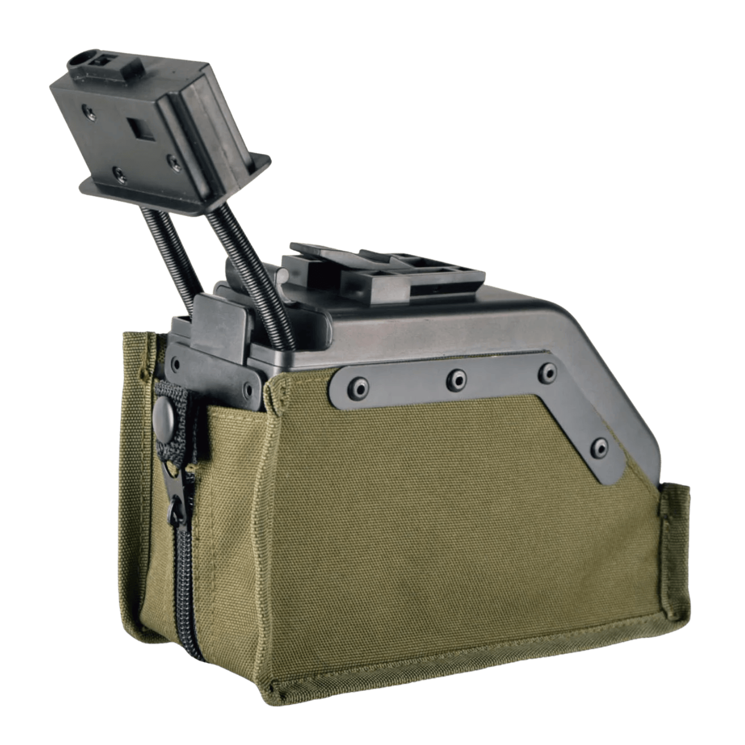 S&T M249/MK46 2000BB Sound Control Drum Magazine Şarjör (STMAG35)