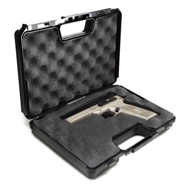 ASG CZ 75 P09 Duty Siyah Tan GBB Airsoft Tabanca / Orjinal Çantasıyla