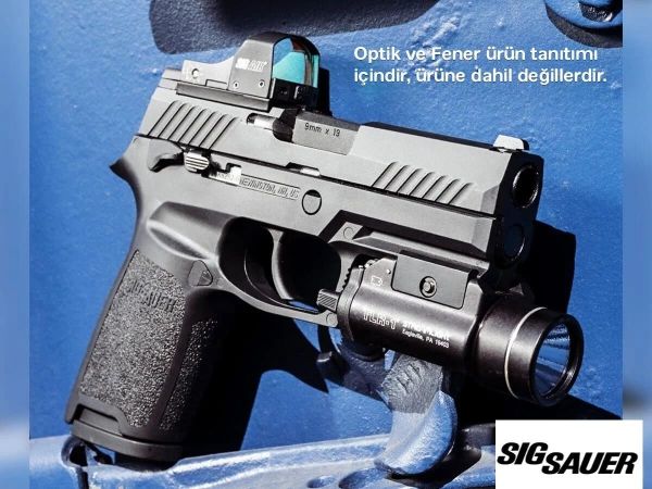 SIG Sauer ProForce P320 M17 GBB Airsoft Tabanca (Green Gas / Siyah)