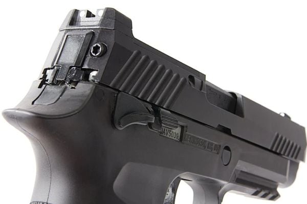 SIG Sauer ProForce P320 M17 GBB Airsoft Tabanca (Green Gas / Siyah)