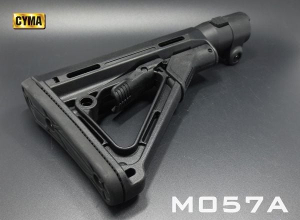 CYMA AK47 AK74 CTR Stock & 6 Pozisyon YANA KATLANIR Dipçik ve Dipçik Tüpü Seti M057A