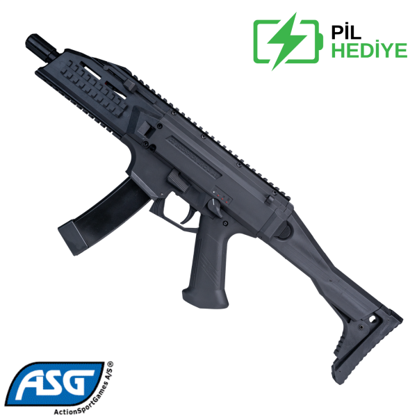 ASG CZ Scorpion EVO 3 A1 AEG SportLine Airsoft Tüfek ve Pil Seti- 19292