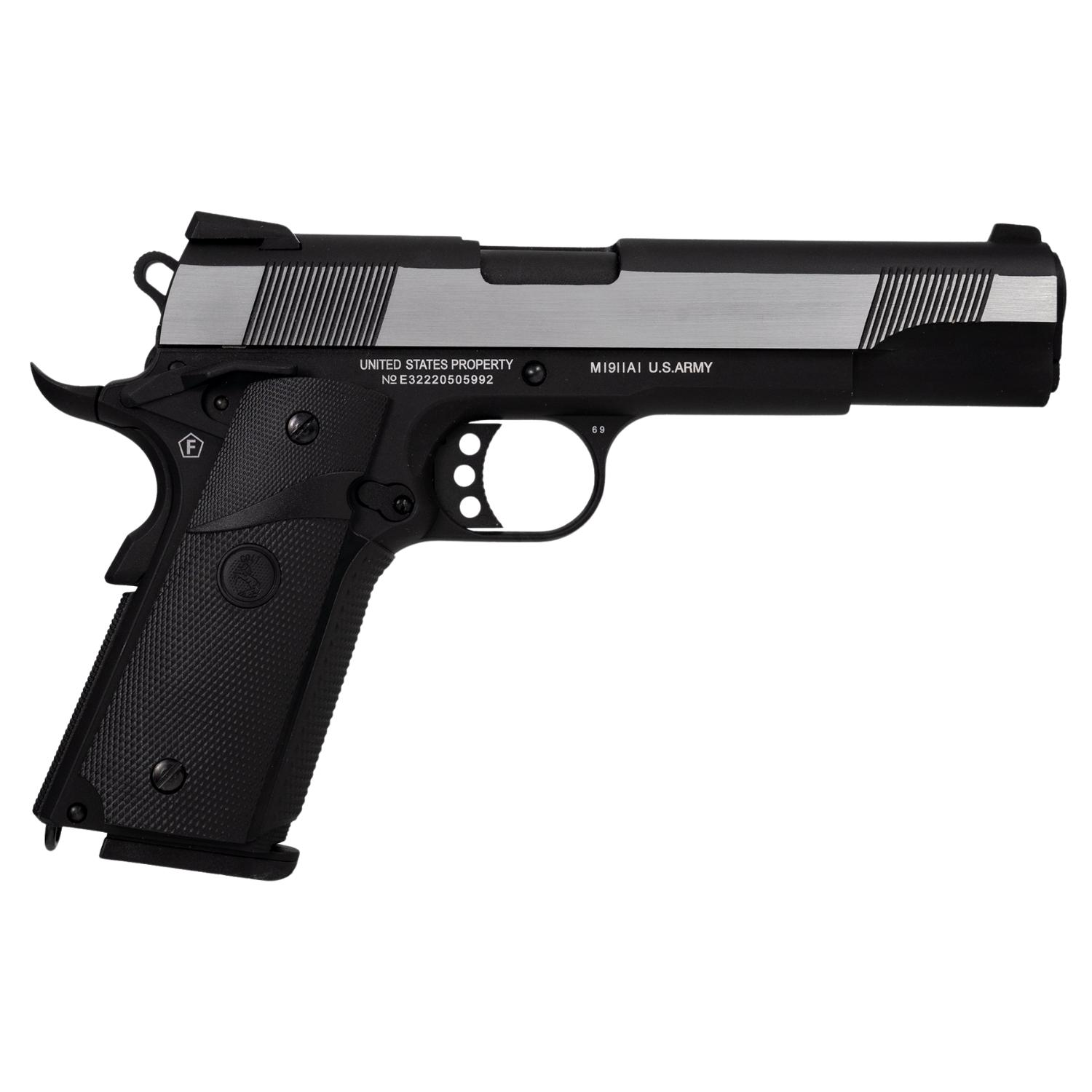 Cybergun Colt 1911 Combat GBB Airsoft Tabanca – Bi-Ton Silver  Gerçekçi Blowback