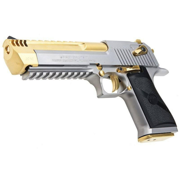 Cybergun Desert Eagle RAYLI L6 Gold Silver GBB Airsoft Tabanca