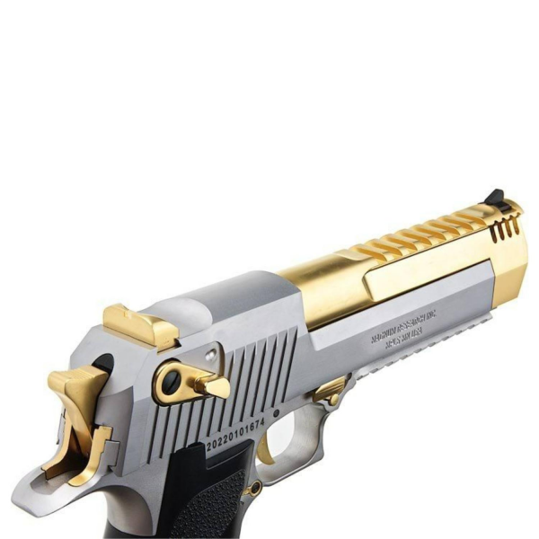 Cybergun Desert Eagle RAYLI L6 Gold Silver GBB Airsoft Tabanca