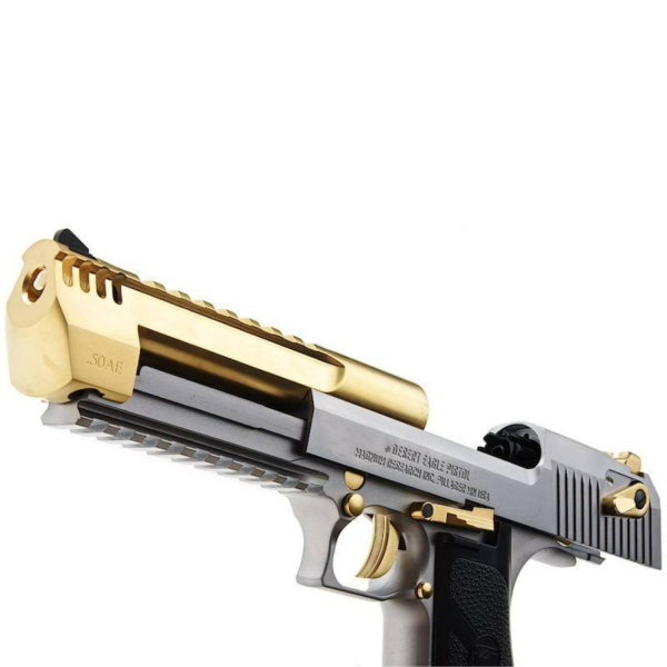 Cybergun Desert Eagle RAYLI L6 Gold Silver GBB Airsoft Tabanca