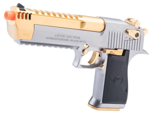 WE AW DESERT EAGLE L6 GOLD SILVER GAS GBB AIRSOFT TABANCA DE0205