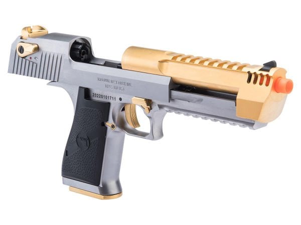 WE AW DESERT EAGLE L6 GOLD SILVER GAS GBB AIRSOFT TABANCA DE0205