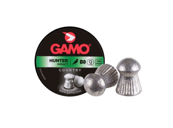 GAMO HUNTER COUNTRY 5.5 CAL. 15,42 GRAİN 250 ADET