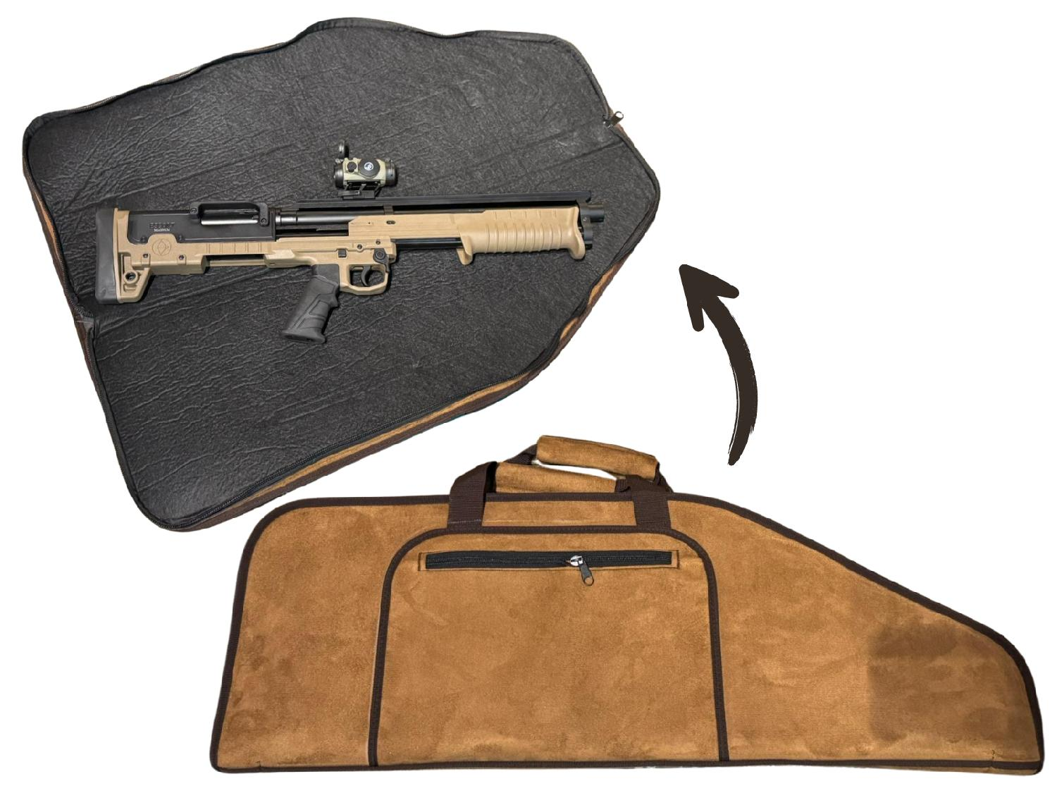 ISG TACTICAL BULLTAC TÜFEK KILIFI - KAHVERENGİ 80 CM