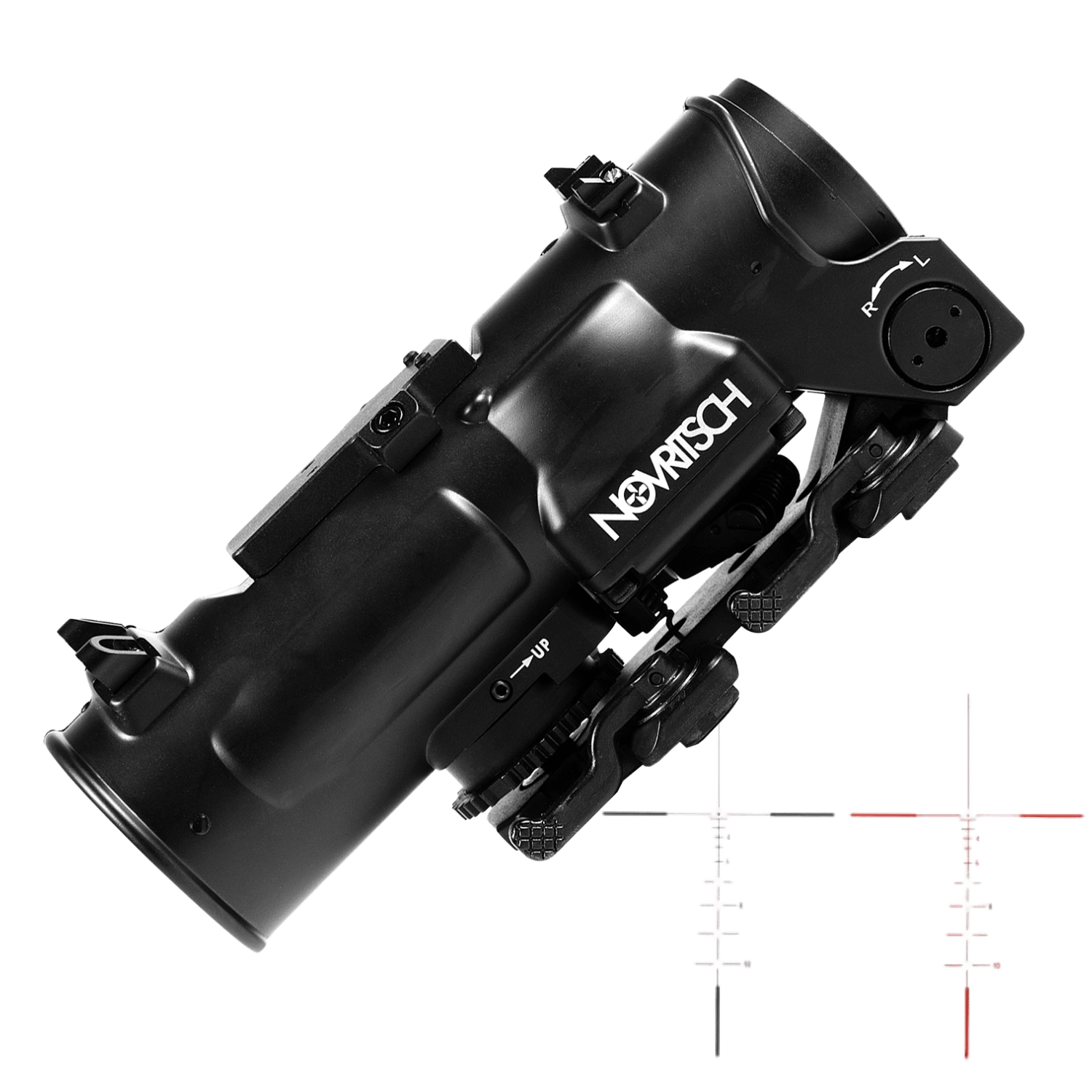 NOVRITSCH ELCAN 1x / 4x Prism Scope (BB Proof) E173B2